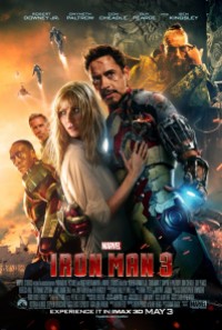I would like this one more if Pepper didn't look so "Oh! Save me! I'm in distress!" And also...dare I say it...RDJ's hair doesn't look as epic as it usually does. *hides* Plus, the way the Mandarin pic is edited into the poster rubs me the wrong way, for some reason. But...more suits! YEAH!